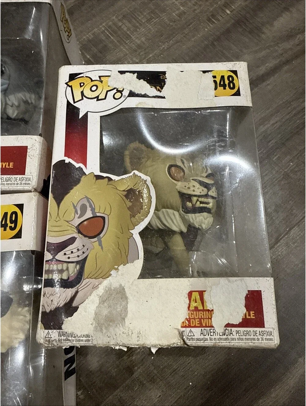 **3-LOT**  Funko Pops - Lion King Themed